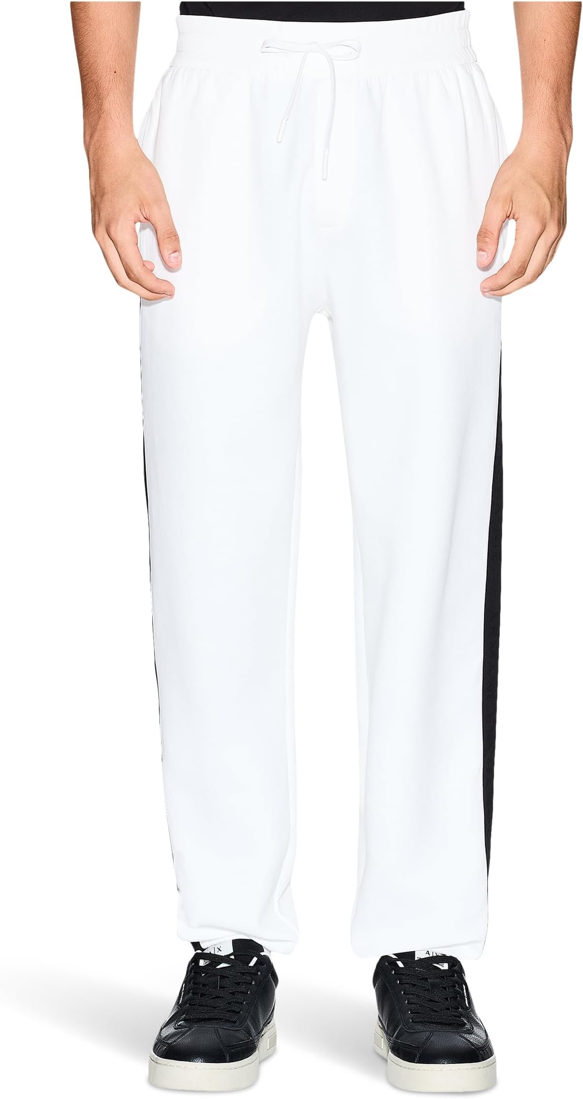 Мужские спортивные брюки Milano/New York с логотипом и шнурком Armani Exchange, Off White
Мужские спортивные брюки Milano/New York с логотипом и шнурком Armani Exchange, Off White