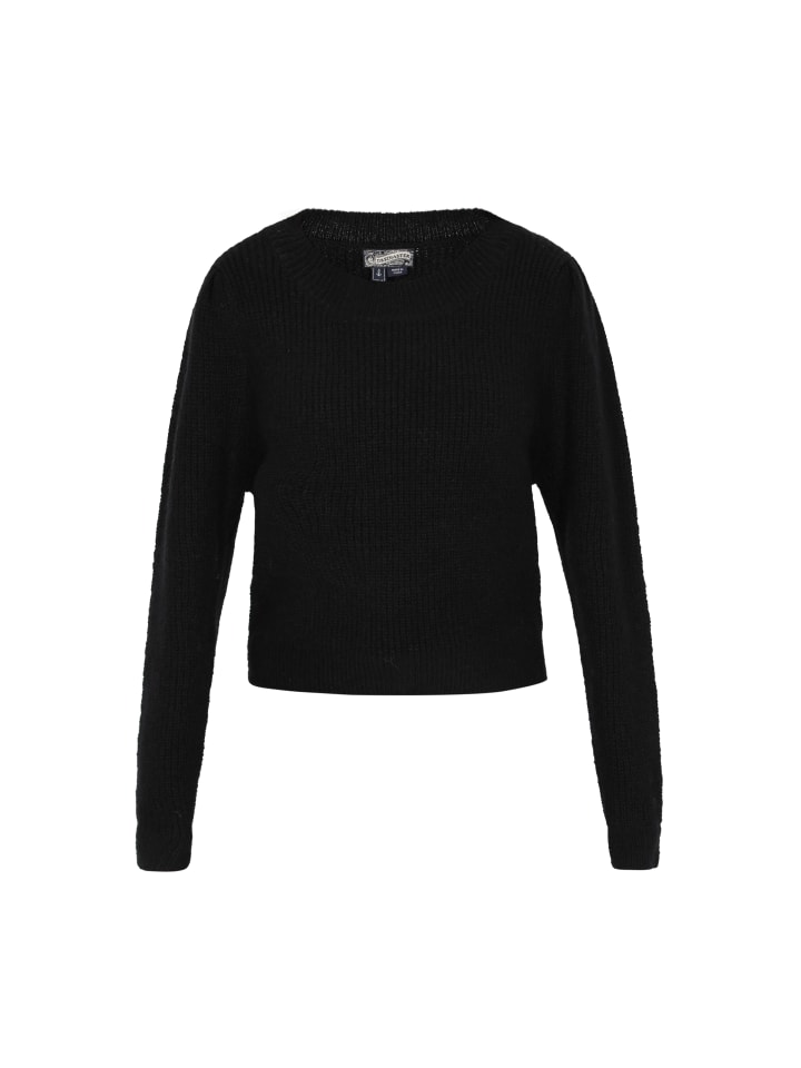 Женский свитер черного цвета DreiMaster Vintage
Женский свитер черного цвета DreiMaster Vintage