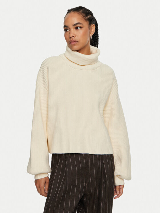 Свитер свободного кроя с высоким воротником Gestuz, бежевый
Свитер свободного кроя с высоким воротником Gestuz, бежевый