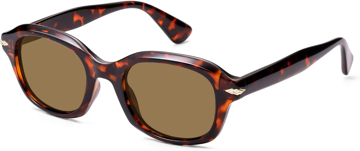 Солнцезащитные очки VANLINKER Retro Round Polarized для женщин и мужчин, винтажный стиль, модные квадратные солнцезащитные очки унисекс VL9859, C3 Tortoise Frame/Brown Lens
Солнцезащитные очки VANLINKER Retro Round Polarized для женщин и мужчин, винтажный стиль, модные квадратные солнцезащитные очки унисекс VL9859, C3 Tortoise Frame/Brown Lens