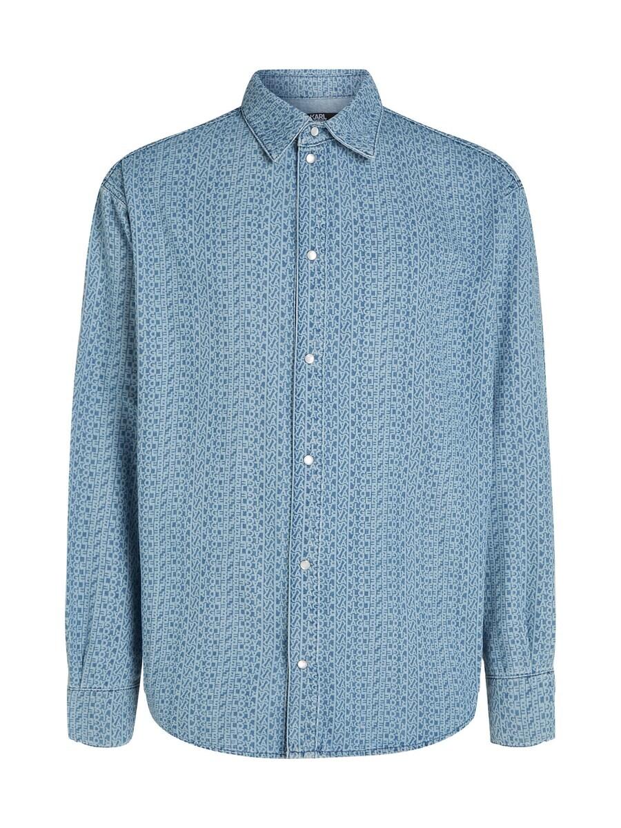 Рубашка на пуговицах стандартного кроя Karl Lagerfeld, синий
Рубашка на пуговицах стандартного кроя Karl Lagerfeld, синий