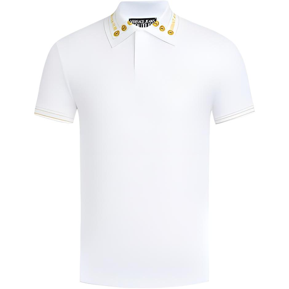 VERSACE JEANS COUTURE Белая поло для мужчин, Белый, VERSACE JEANS COUTURE Белая поло для мужчин
VERSACE JEANS COUTURE Белая поло для мужчин, Белый, VERSACE JEANS COUTURE Белая поло для мужчин