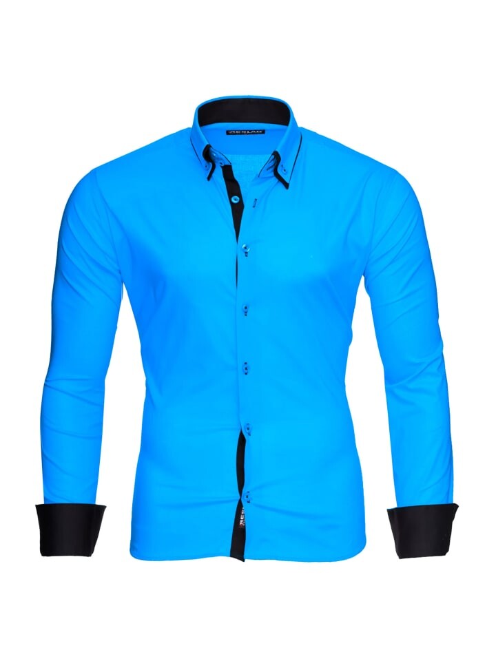 Рубашка RESLAD Hemd Alabama Kontrast, цвет türkis-schwarz
Рубашка RESLAD Hemd Alabama Kontrast, цвет türkis-schwarz