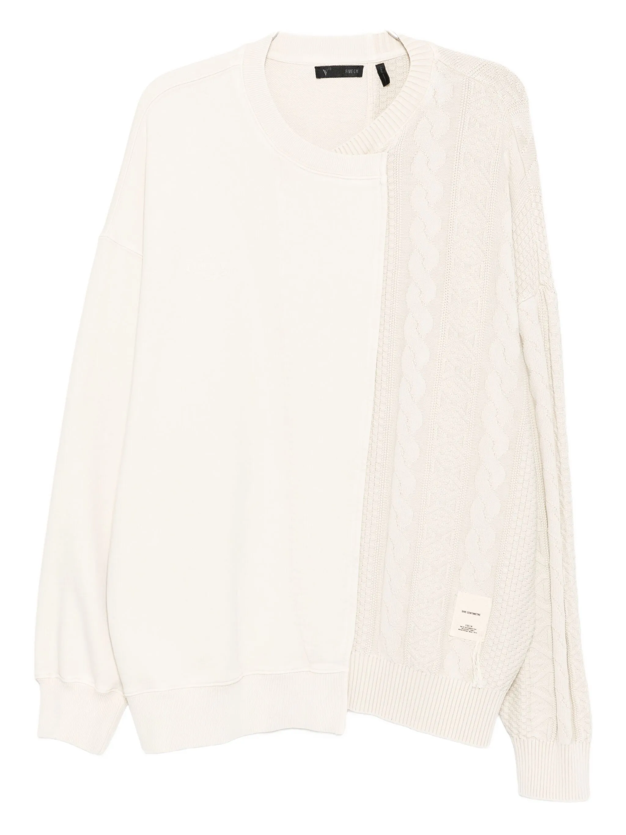 Толстовка с вышитым логотипом Five Cm, кремовый
Толстовка с вышитым логотипом Five Cm, кремовый