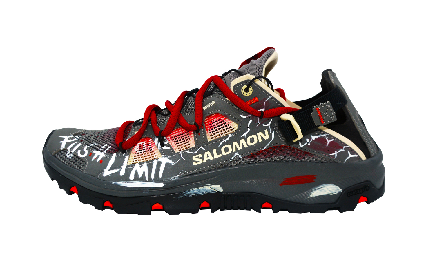 Techamphibian 5 Blazing Wasteland мужские туристические ботинки для речных походов SALOMON, серый
Techamphibian 5 Blazing Wasteland мужские туристические ботинки для речных походов SALOMON, серый