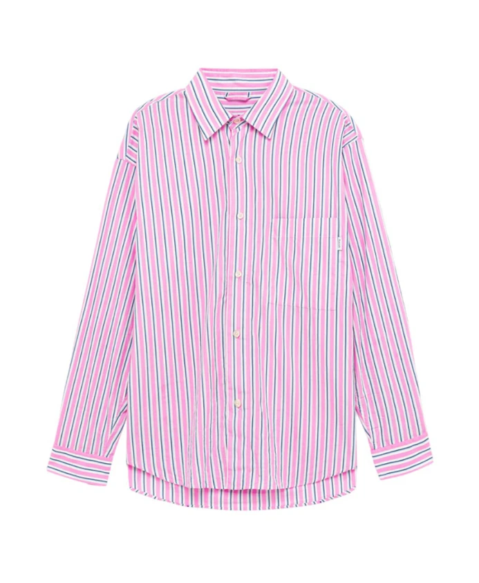 Полосатая повседневная рубашка Amish, розовый
Полосатая повседневная рубашка Amish, розовый