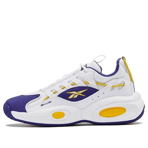Кроссовки solution mid 'white purple gold' Reebok, белый
Кроссовки solution mid 'white purple gold' Reebok, белый