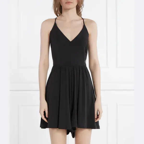 Комбинезон стандартного кроя до щиколотки Calvin Klein, черный
Комбинезон стандартного кроя до щиколотки Calvin Klein, черный