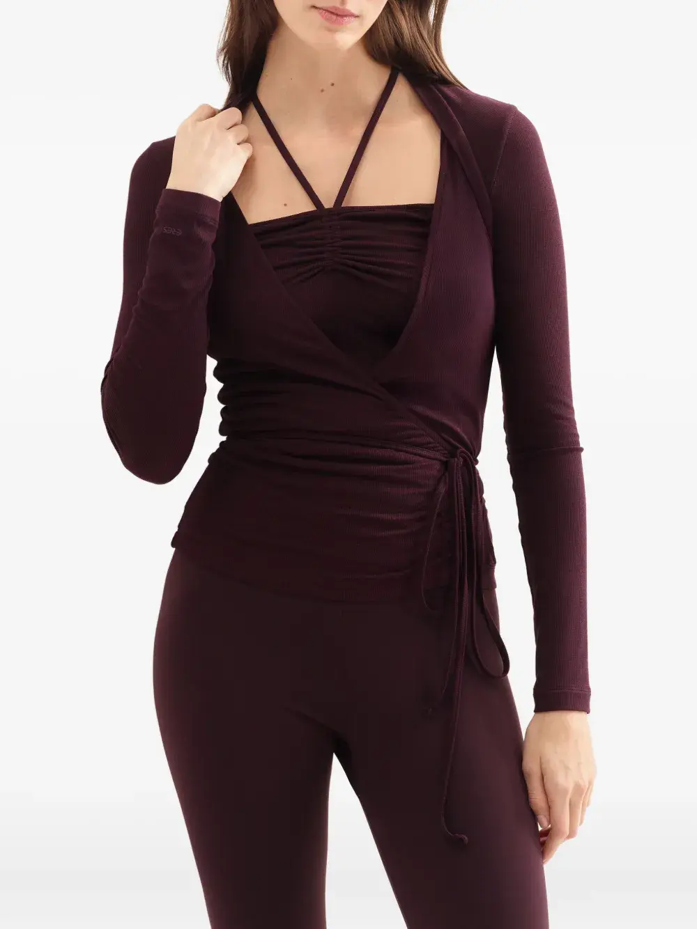 Кардиган с запахом ERES, коричневый
Кардиган с запахом ERES, коричневый