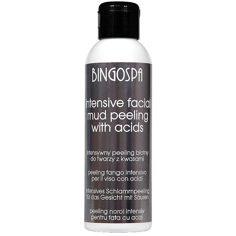 Интенсивный грязевой пилинг для лица с кислотами BINGOSPA
Интенсивный грязевой пилинг для лица с кислотами BINGOSPA