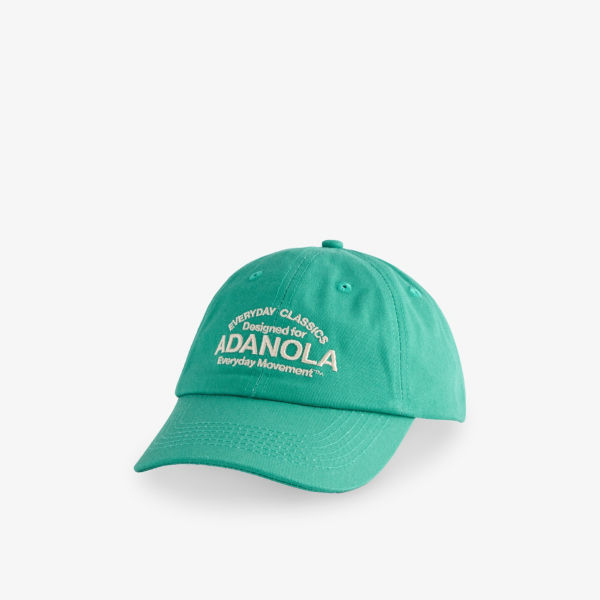 Бейсболка Adanola из хлопка с вышитым логотипом бренда, зеленый 
Бейсболка Adanola из хлопка с вышитым логотипом бренда, зеленый