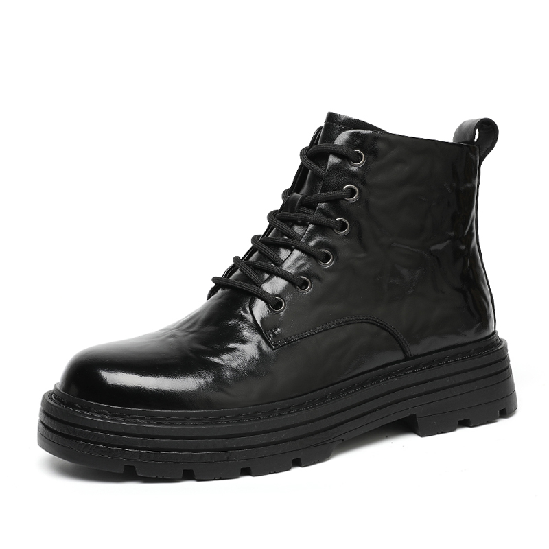 LUOGOKS Короткие мартинсы мужские с черной подкладкой из флиса, цвет Black (Fleece-Lined)
LUOGOKS Короткие мартинсы мужские с черной подкладкой из флиса, цвет Black (Fleece-Lined)