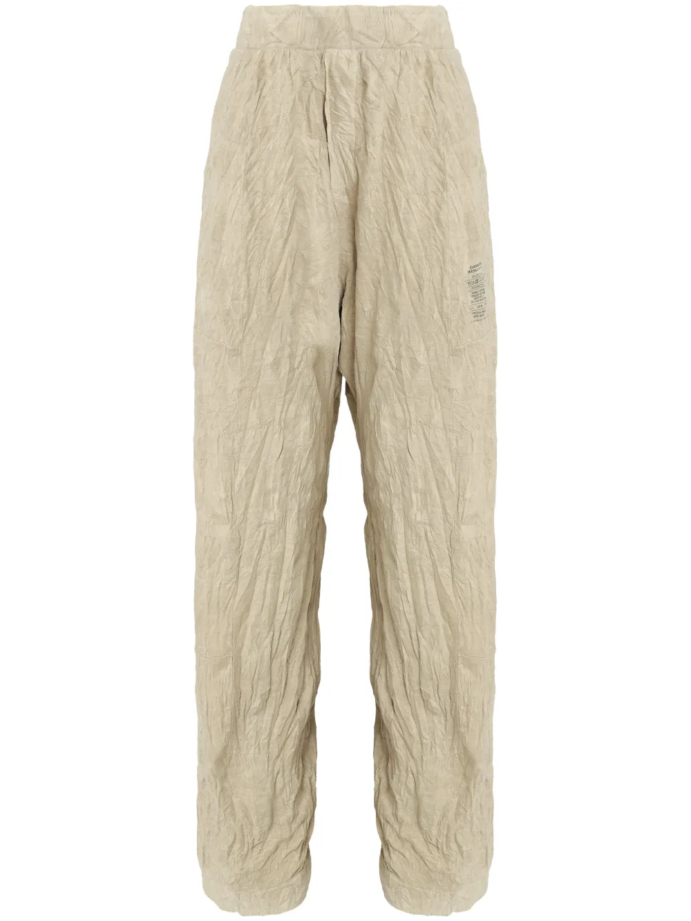 Брюки с жатым эффектом Osklen, нейтральный
Брюки с жатым эффектом Osklen, нейтральный