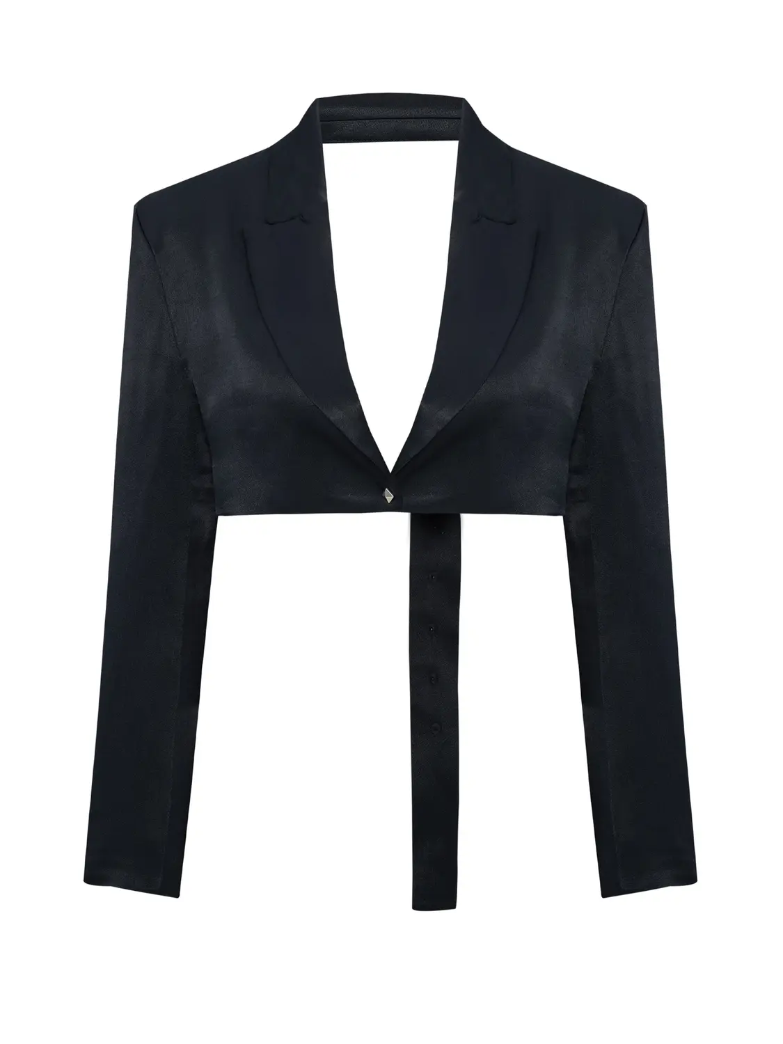 Куртка блестящая плетеная Crop PCFG, черный
Куртка блестящая плетеная Crop PCFG, черный