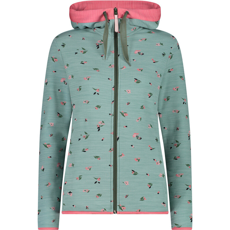 Женская куртка-худи стрейч CMP, зеленый
Женская куртка-худи стрейч CMP, зеленый