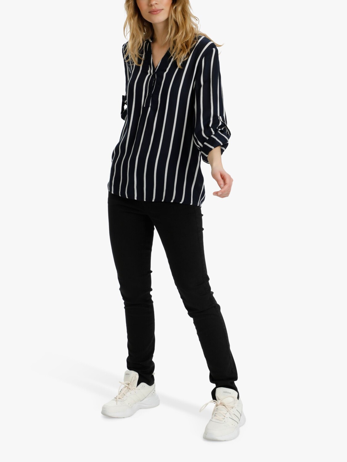 KAFFE Блузка с длинными рукавами в полоску Stridy, цвет Midnight Marine
KAFFE Блузка с длинными рукавами в полоску Stridy, цвет Midnight Marine