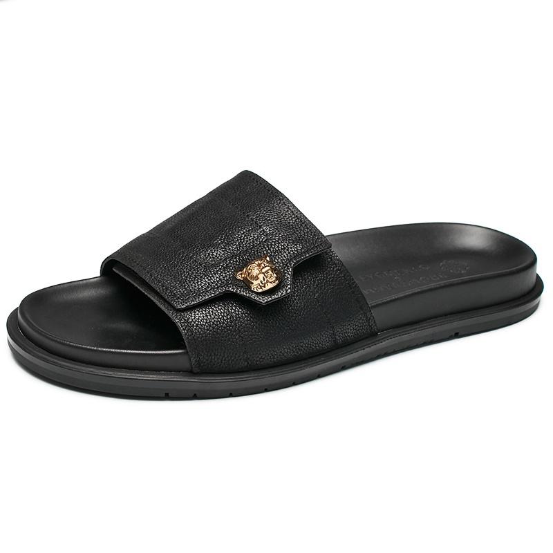 Скользящие тапочки с резиновой подошвой, противоскользящие, износостойкие, мужские Brounvanm, черные
Скользящие тапочки с резиновой подошвой, противоскользящие, износостойкие, мужские Brounvanm, черные