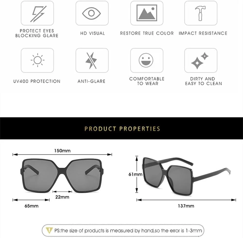 Солнцезащитные очки 2027 года. Персонализированные универсальные солнцезащитные очки. Модные цветные очки с защитой от УФ-излучения UV400 MTZJH, Leopard Black
Солнцезащитные очки 2027 года. Персонализированные универсальные солнцезащитные очки. Модные цветные очки с защитой от УФ-излучения UV400 MTZJH, Leopard Black