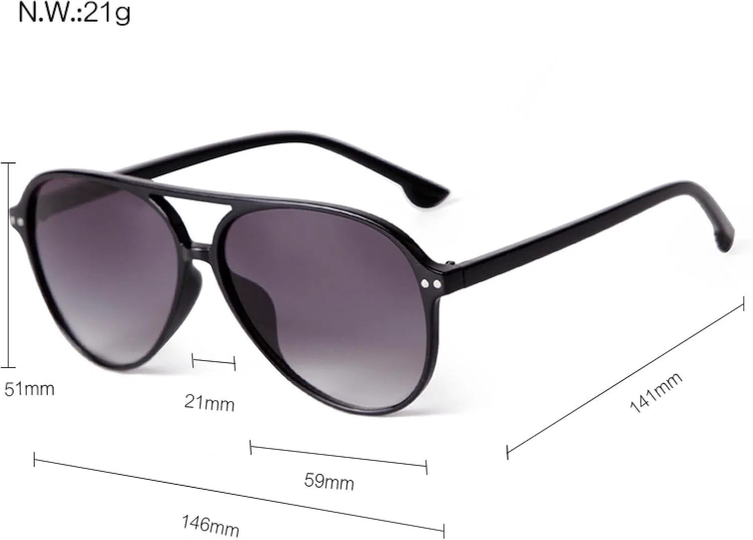 Классические солнцезащитные очки-пилот для женщин и мужчин, градиентный леопардовый принт, коричневый цвет, винтажные ретро-солнцезащитные очки WNCKSQ, C1 G15
Классические солнцезащитные очки-пилот для женщин и мужчин, градиентный леопардовый принт, коричневый цвет, винтажные ретро-солнцезащитные очки WNCKSQ, C1 G15