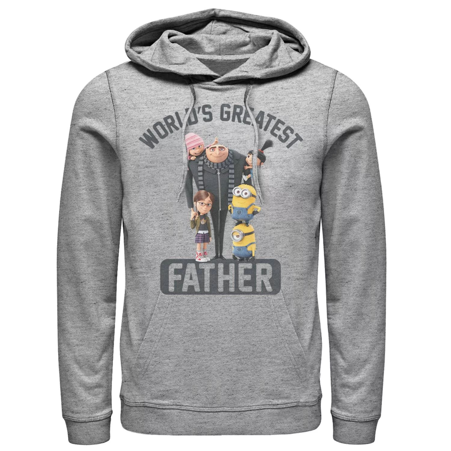 Мужской пуловер с капюшоном Despicable Me Minions Greatest Father Licensed Character
Мужской пуловер с капюшоном Despicable Me Minions Greatest Father Licensed Character