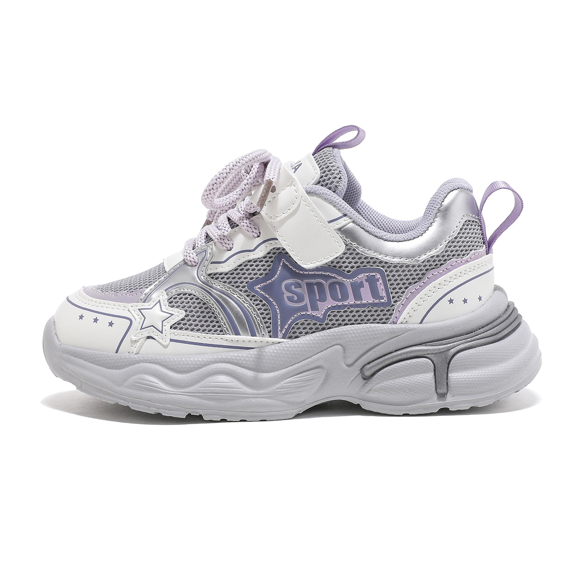 Дышащие, амортизирующие, низкие, детские кроссовки для повседневной носки Babaya, бежевый/фиолетовый
Дышащие, амортизирующие, низкие, детские кроссовки для повседневной носки Babaya, бежевый/фиолетовый