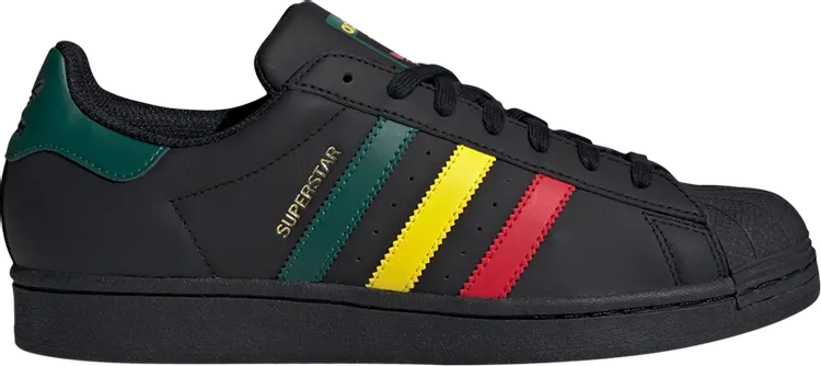 Кроссовки Superstar 'Rasta - Black', черный
Кроссовки Superstar 'Rasta - Black', черный