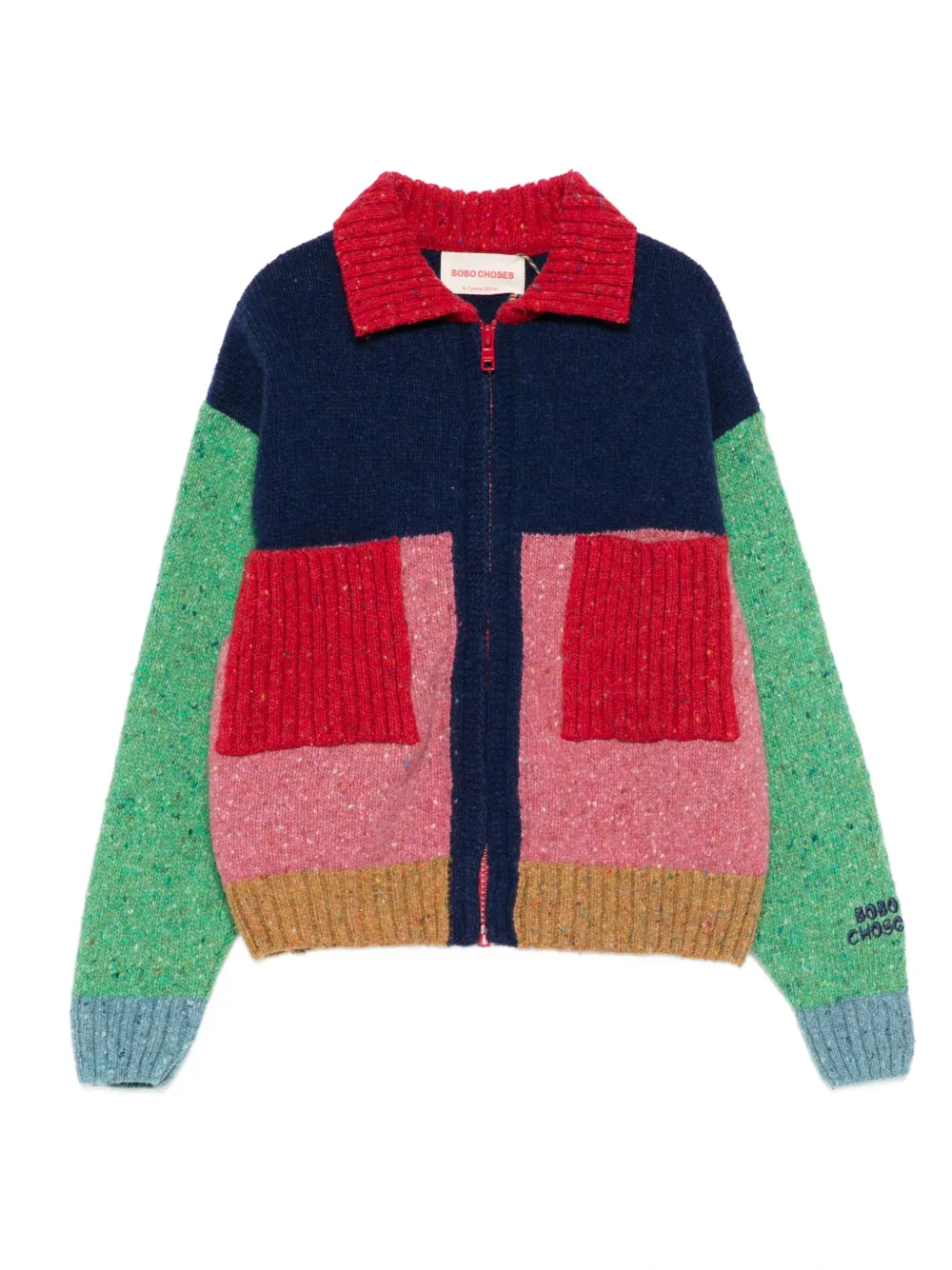 Кардиган с панелями в стиле колор-блок BOBO CHOSES, синий
Кардиган с панелями в стиле колор-блок BOBO CHOSES, синий