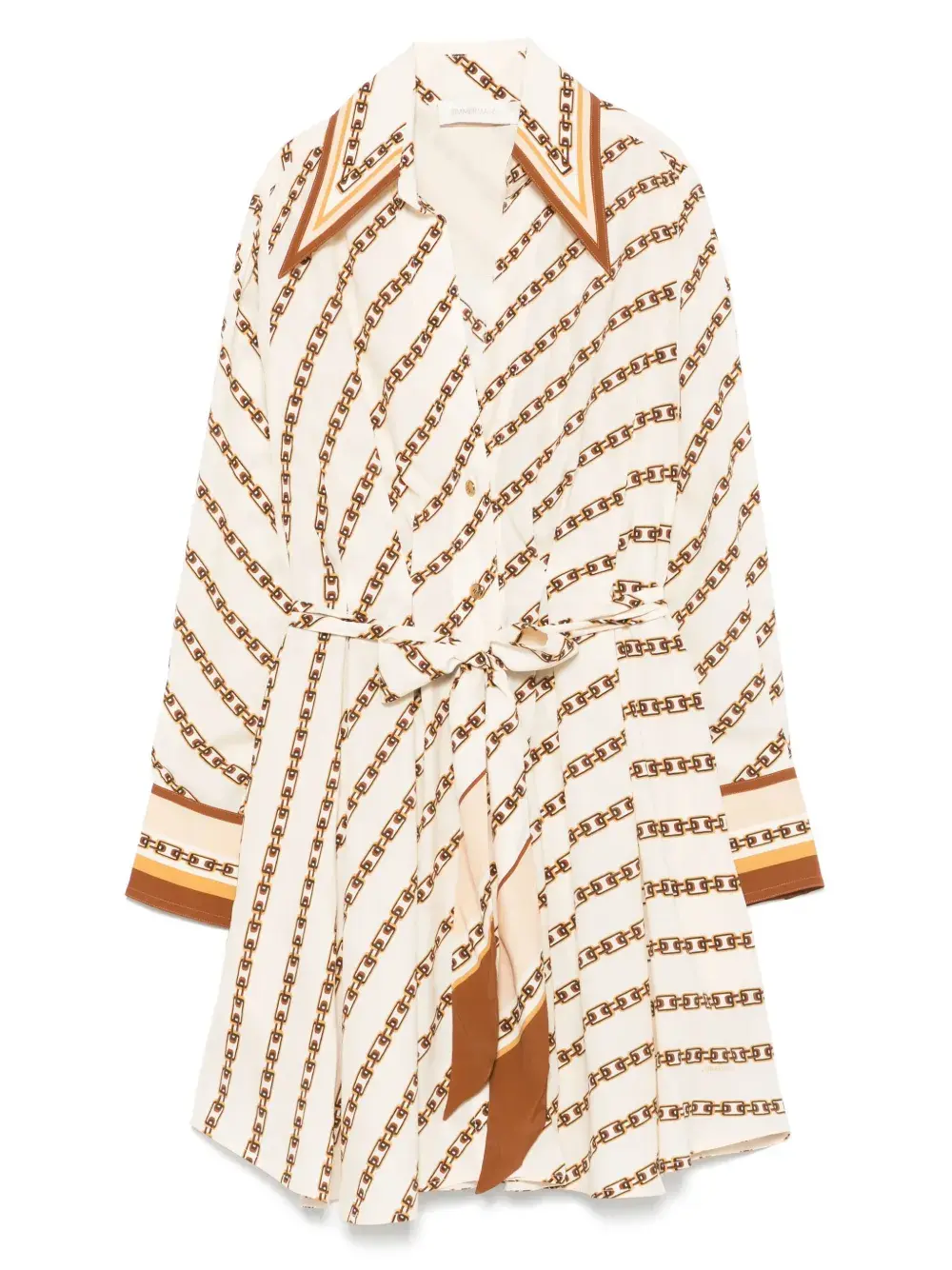 Платье-рубашка мини ZIMMERMANN, нейтральный
Платье-рубашка мини ZIMMERMANN, нейтральный