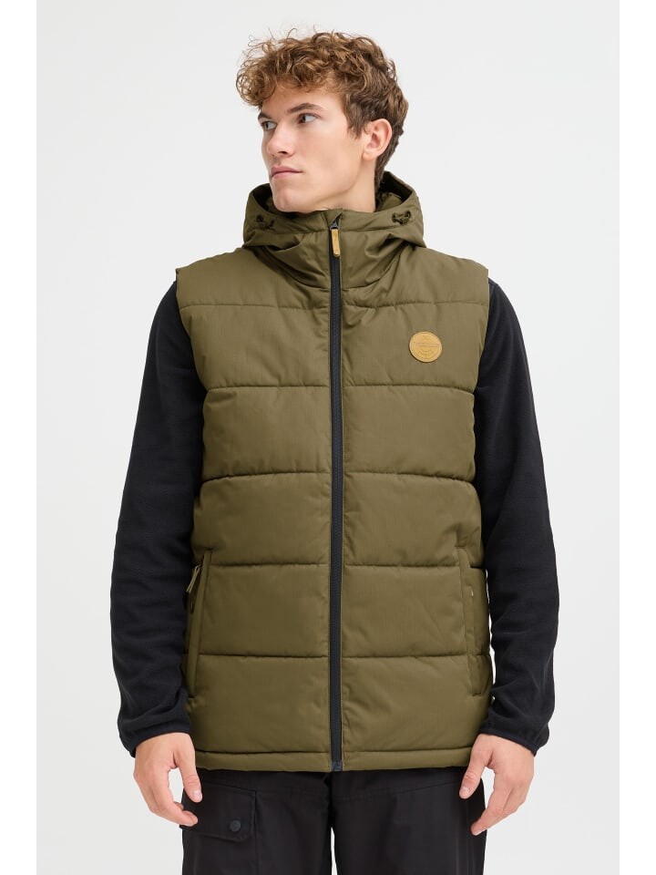 Стеганый жилет North Bend Steppweste NBElias M 244182MMM wärmende und atmungsaktive Weste, зеленый 
Стеганый жилет North Bend Steppweste NBElias M 244182MMM wärmende und atmungsaktive Weste, зеленый