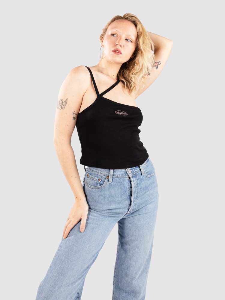 Топ танк Volcom Stonezone Cami Tank Top, black
Топ танк Volcom Stonezone Cami Tank Top, black