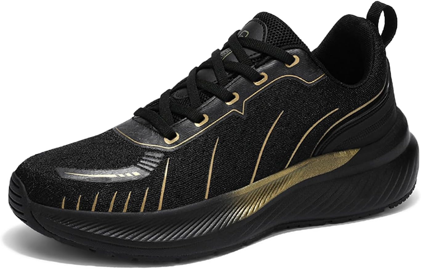 Мужские ортопедические кроссовки с поддержкой свода стопы, дышащие, модные, для мужчин и женщин, на шнуровке, для бега и тенниса, с нескользящей подошвой, для прогулок вдвоем Aivyfaja, черный
Мужские ортопедические кроссовки с поддержкой свода стопы, дышащие, модные, для мужчин и женщин, на шнуровке, для бега и тенниса, с нескользящей подошвой, для прогулок вдвоем Aivyfaja, черный