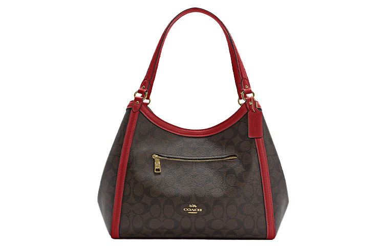 COACH Кожаная сумка-ведро через плечо 
COACH Кожаная сумка-ведро через плечо