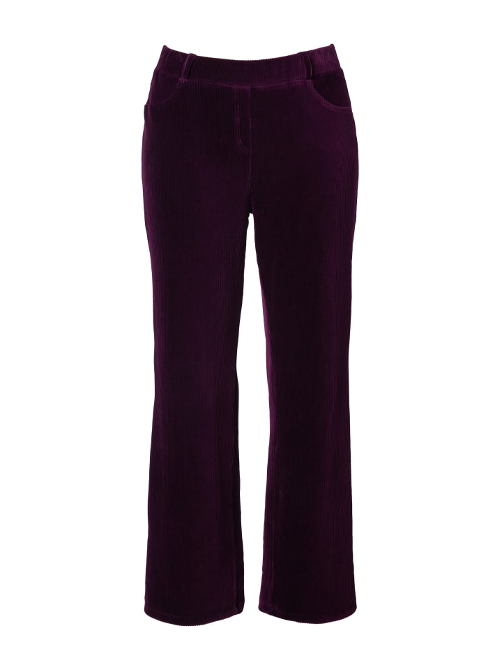 Брюки-накидки цвета лесной ягоды Ulla Popken
Брюки-накидки цвета лесной ягоды Ulla Popken