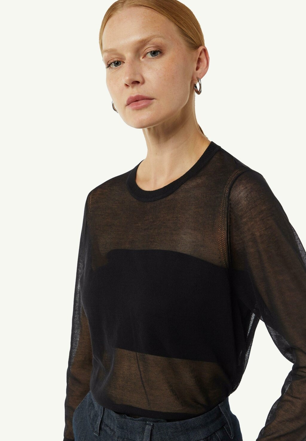 Джемпер SEMI-TRANSPARENTER OPTIK comma, черный
Джемпер SEMI-TRANSPARENTER OPTIK comma, черный