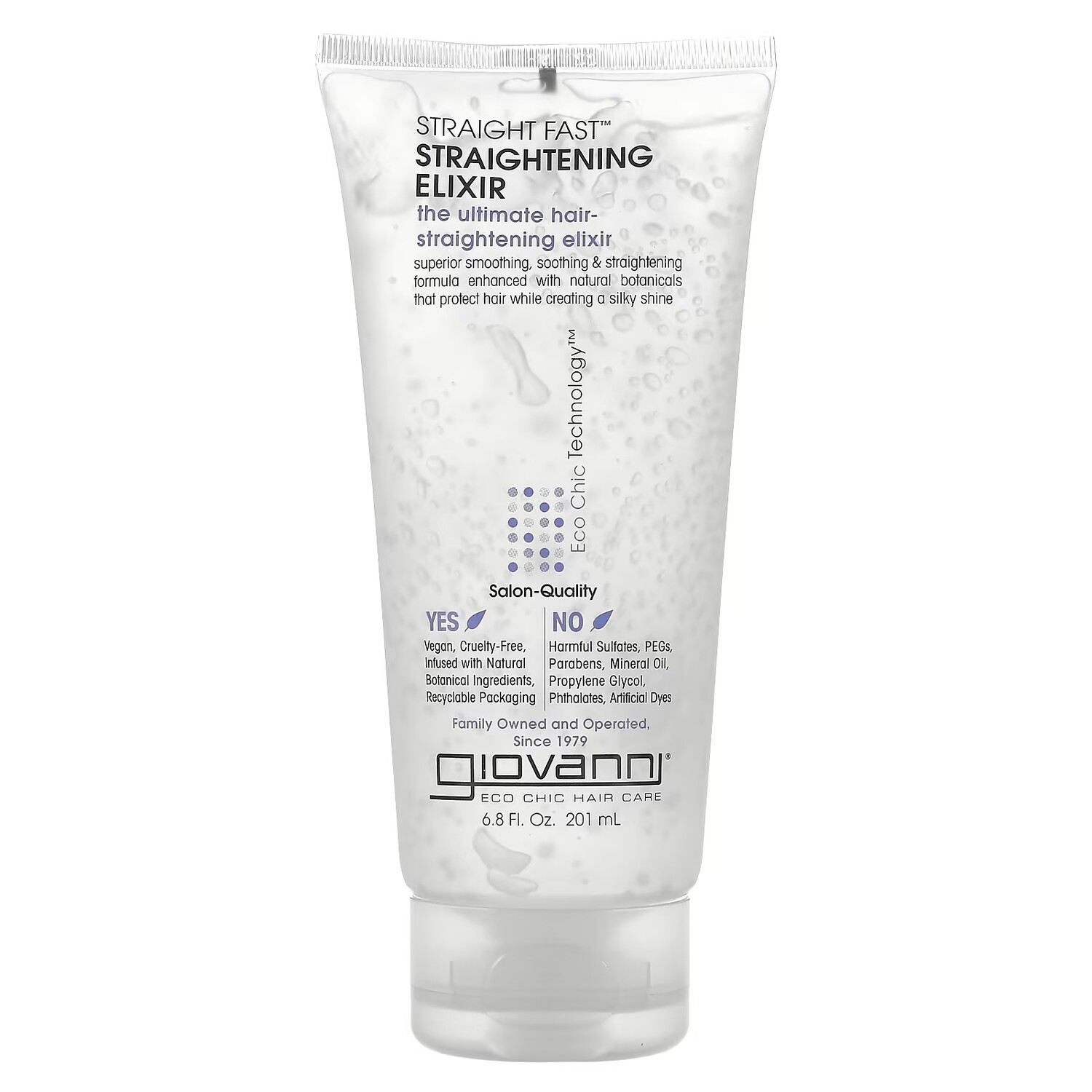 Giovanni Straight Быстро выпрямляющий эликсир, 6,8 жидких унций (201 мл)
Giovanni Straight Быстро выпрямляющий эликсир, 6,8 жидких унций (201 мл)