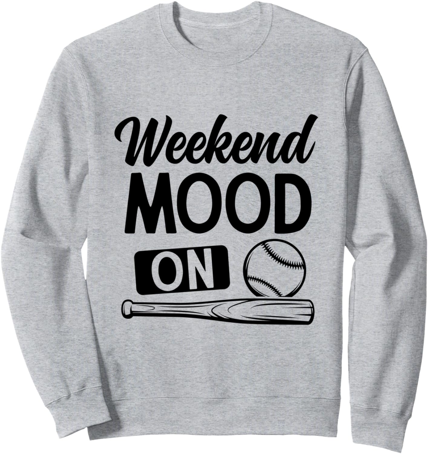 Настроение выходных для игры в тбол - Толстовка с изображением игрока в тбол Funny Tee-Ball Player, серый
Настроение выходных для игры в тбол - Толстовка с изображением игрока в тбол Funny Tee-Ball Player, серый