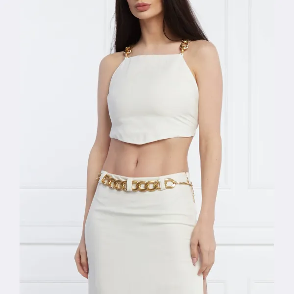 Укороченный льняной топ Patrizia Pepe, бургунди
Укороченный льняной топ Patrizia Pepe, бургунди