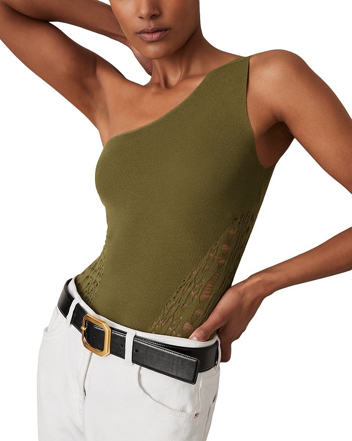 Боди с кружевной отделкой REISS, зеленый
Боди с кружевной отделкой REISS, зеленый