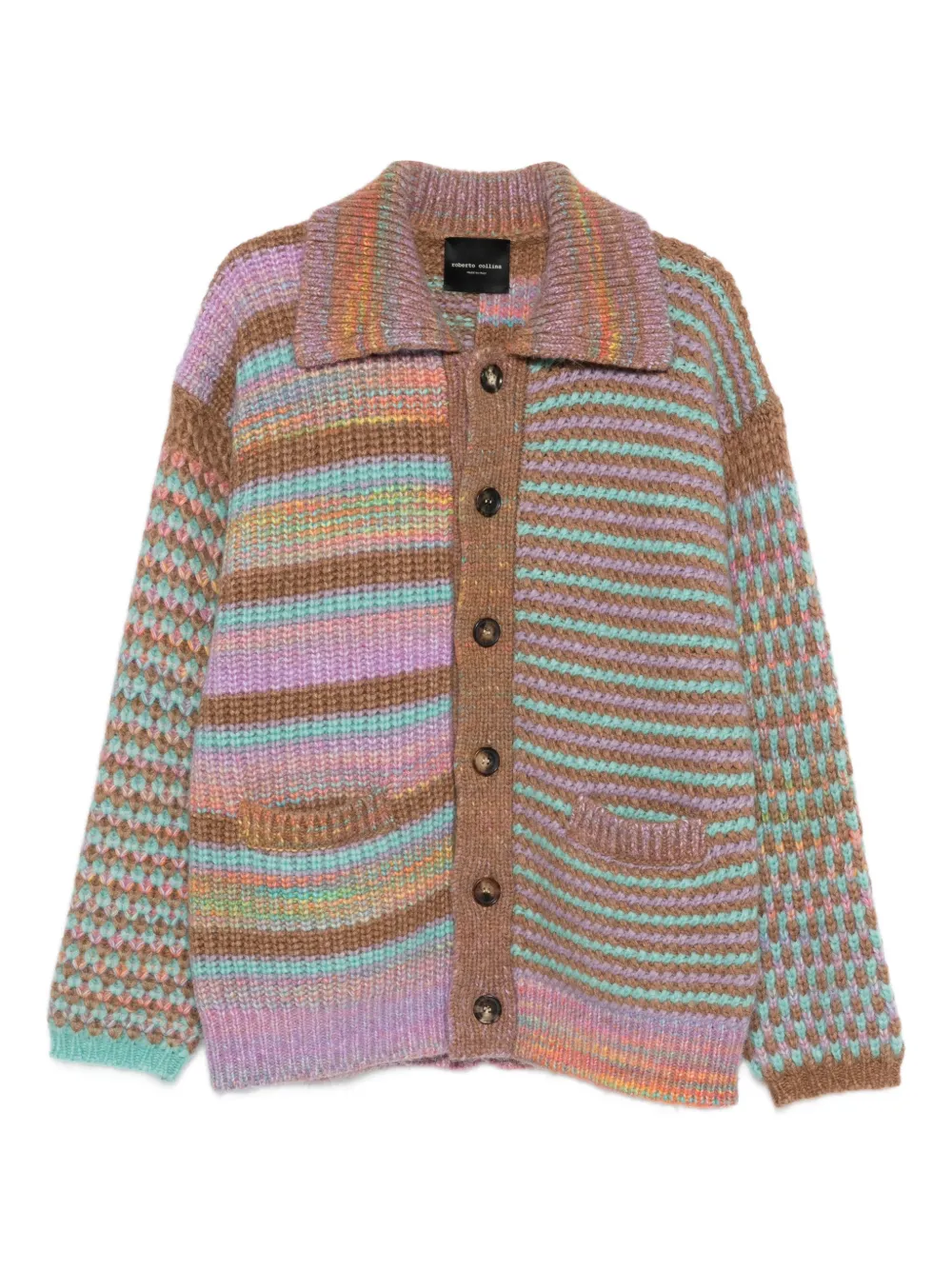 Кардиган с узором Roberto Collina, коричневый
Кардиган с узором Roberto Collina, коричневый