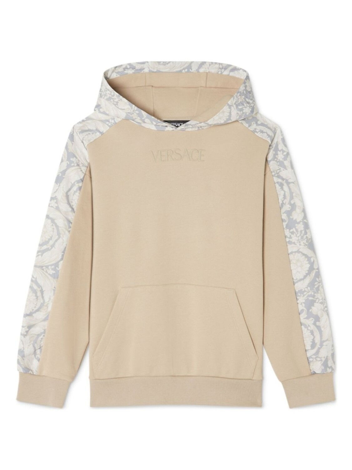 Толстовка с капюшоном с мотивом Barocco Versace Kids, нейтральный цвет
Толстовка с капюшоном с мотивом Barocco Versace Kids, нейтральный цвет