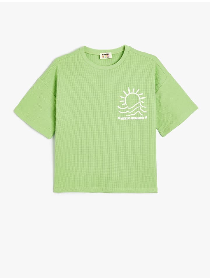 Футболка KOTON T shirt, зеленый
Футболка KOTON T shirt, зеленый