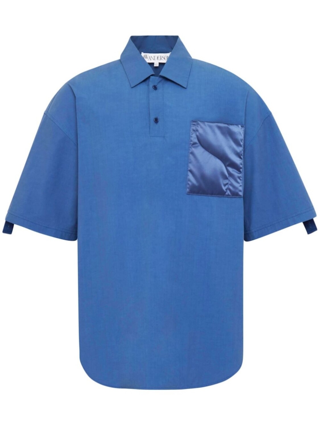 Рубашка поло со стеганым карманом JW Anderson, синий
Рубашка поло со стеганым карманом JW Anderson, синий