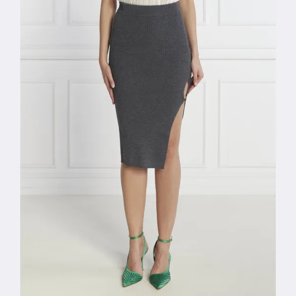 Шерстяная юбка Pinko, черный 
Шерстяная юбка Pinko, черный