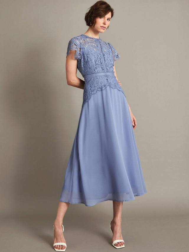 Кружевное миди-платье monica Monsoon, синий
Кружевное миди-платье monica Monsoon, синий