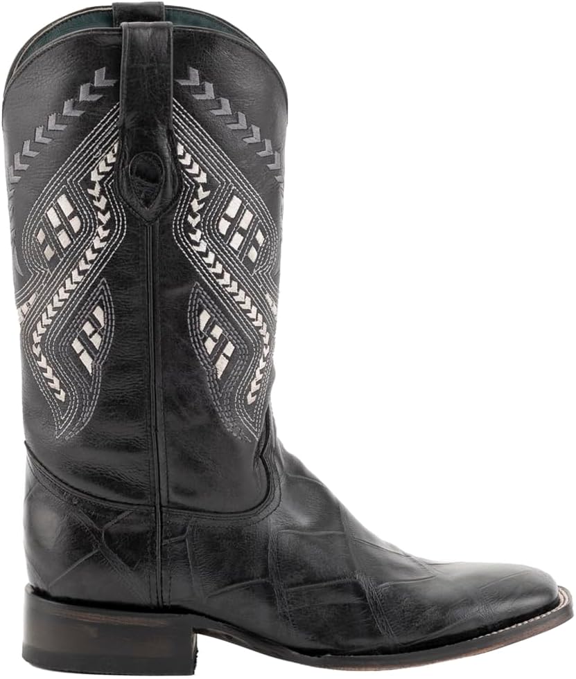 Мужские повседневные ботинки Ferrini Italia Jesse с квадратным носком и принтом под крокодиловую кожу - коричневые
Мужские повседневные ботинки Ferrini Italia Jesse с квадратным носком и принтом под крокодиловую кожу - коричневые