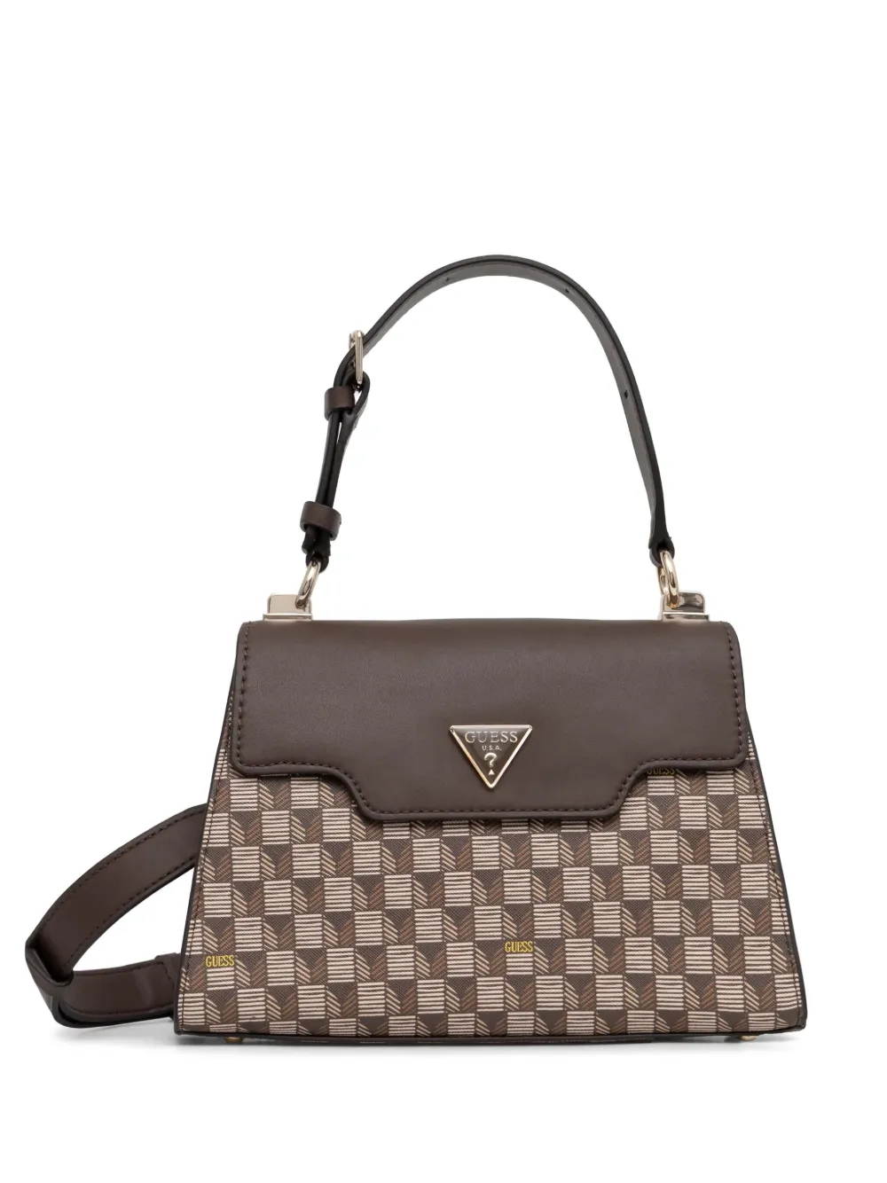 Сумка-сэтчел G Wave GUESS USA, коричневый
Сумка-сэтчел G Wave GUESS USA, коричневый