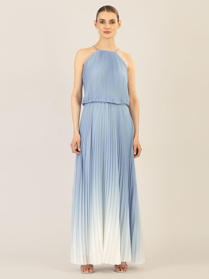 Длинное платье APART, светло-голубой/белый
Длинное платье APART, светло-голубой/белый