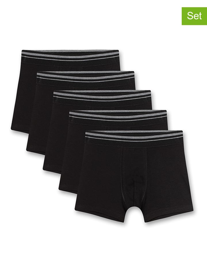 Sanetta Комплект из 5 штук: боксерские трусы черного цвета
Sanetta Комплект из 5 штук: боксерские трусы черного цвета