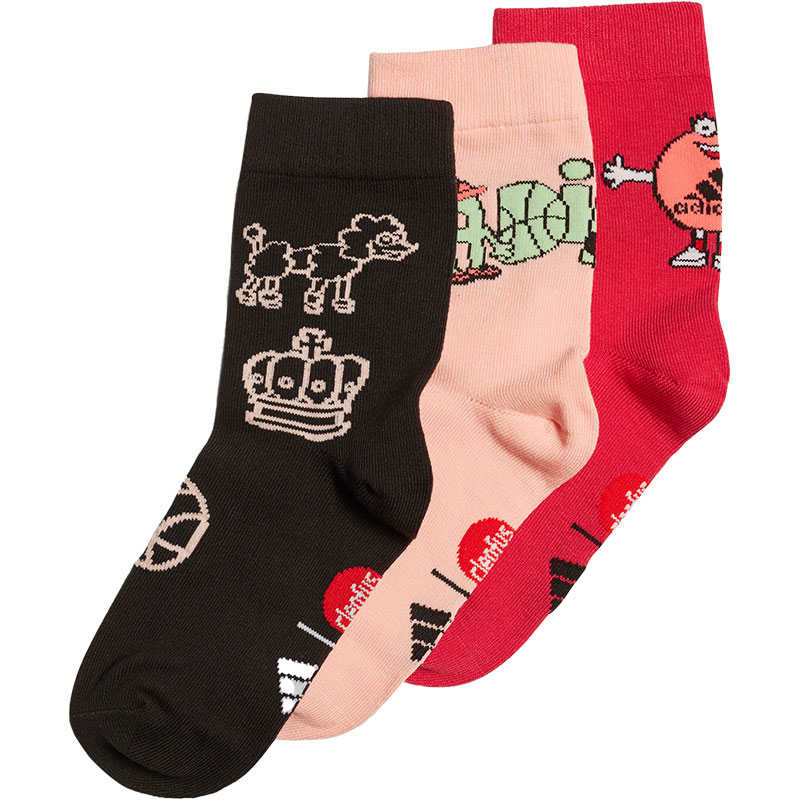 Adidas Носки 3 пары Black/Rose Red/Pink Kids'
Adidas Носки 3 пары Black/Rose Red/Pink Kids'
