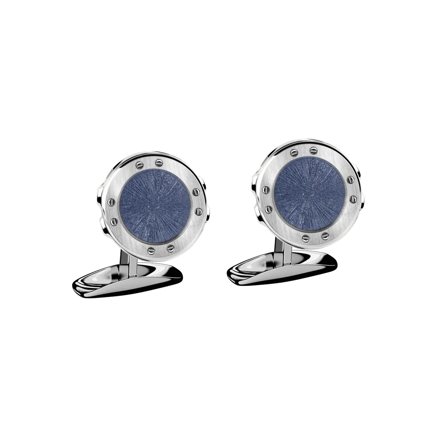 Запонки Chopard Alpine Eagle cufflinks - Синяя инкрустация - серебристый металл
Запонки Chopard Alpine Eagle cufflinks - Синяя инкрустация - серебристый металл